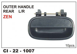 Car International Outer Door Handle Zen Rear Right  CI-1007R