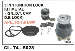 Car International 3 In 1 Ignition Lock Kit Ape.  CI-5028