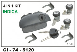 Car International 4 In 1 Lock Set Indica, Indigo  CI-5120