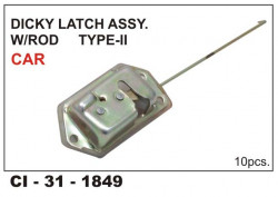 Car International Dicky Latch W/Rod Maruti Car 800 Type 2  CI-1849