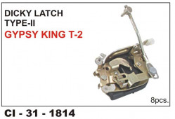 Car International Door Latch Assembly Gypsy King Left  CI-1814L