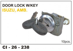 Car International Door Lock W/Key Isuzu  CI-238