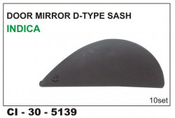 Car International Door Mirror D-Type Sash Indica Left  CI-5139L