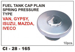 Car International Fuel Tank Cap Plain Maruti Van Type-2, Gypsy  CI-165