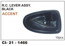 Car International Inner Door Handle / R C Lever Assembly Accent (Black) Left  Ci-1466L