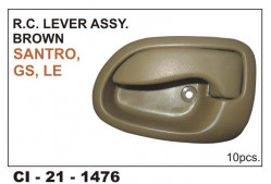 Car International Inner Door Handle / R C Lever Assembly Santro Xing Gs, Le (Deep Brown) Left  Ci-1476L