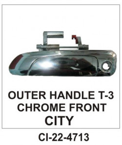 Car International Outer Door Handle Honda CIty T-3 (Chrome Plated) Front Left  CI-4713L