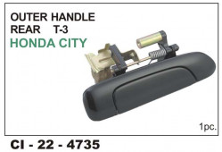 Car International Outer Door Handle Honda CIty T-3 Rear Left  CI-4735L