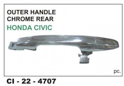 Car International Outer Door Handle Honda CIvic (Chrome Plated) Rear Right  CI-4707R