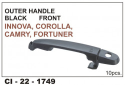 Car International Outer Door Handle Innova (Black) Front Right  CI-1749R