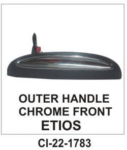 Car International Outer Door Handle Toyota Etios (Chrome Plated)Front Right  CI-1783R