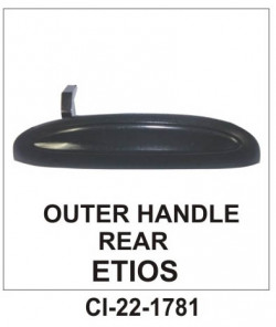 Car International Outer Door Handle Toyota Etios Rear Left  CI-1781L