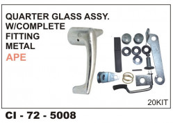 Car International Quarter Glass Assembly (Complete) Ape  CI-5008