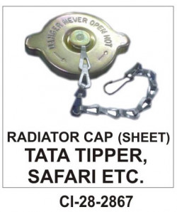 Car International Radiator Cap Tipper, Safari (Sheet)  CI-2867