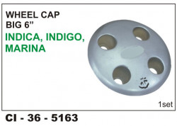 Car International Wheel Cap Indica Big 6"  CI-5163