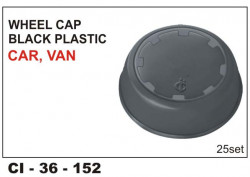 Car International Wheel Cap Plastic (4Pcs) Maruti 800 Type-1 CI-152