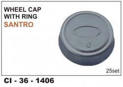 Car International Wheel Cap Santro (4Pcs)  CI-1406