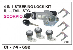 Car International 4 In 1 Lock Set Scorpio.(W Ignition)  CI-692