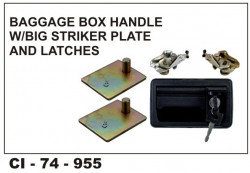 Car International Baggage Handle W/Big Striker & Latches  CI-955