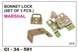 Car International Bonnet Lock Mahindra Marshal 3Pcs  CI-591