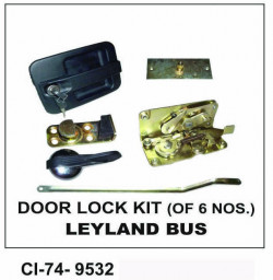 Car International Door Lock Complete Set(Leyland)W/O Striker  CI-9532