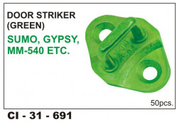 Car International Door Striker Plate Sumo, Gypsy, Mm540, Commander, Armada (Green)  CI-691