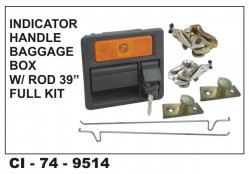 Car International Indicator Handle Baggage Box W/Rod 39" Full Kit  CI-9514