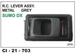 Car International Inner Door Handle / R C Lever Assembly Sumo/207Di/407 Metal Grey  Ci-703