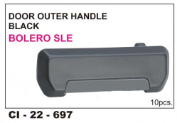 Car International Outer Door Handle Bolero New Model Black Left  CI-697L