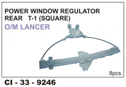 Car International Power Window Regulator Lancer Rear Square Type Right CI-9246R