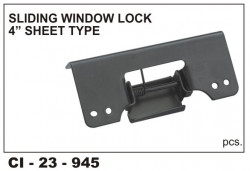 Car International Sliding Window Lock 4"  CI-945