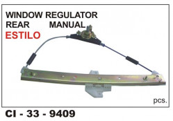 Car International Window Regulator (Manual) Zen Estilo Rear Left CI-9409L