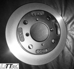 Littal RTR4  Brake Disc Rotor Zen Ventilated 