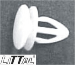 Littal T225  Eye Brow Clip Indica V-2 (100 Pcs) 