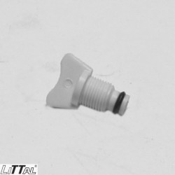 Littal 16-32 Radiator Drain Plug Gypsy (Nylon)