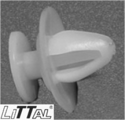 Littal T97  Trim Clip Indica (100 Pcs.) 