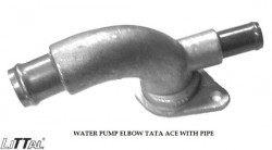 Littal TA74  Water Pump Elbow Tata Ace With Pipe 