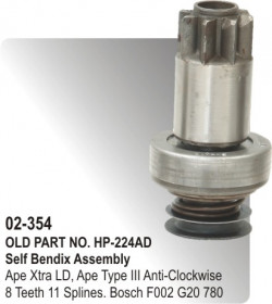 Self Bendix Ape Xtra LD, Ape Type lll Anti- Clockwise equivalent to F002 G20 780 (HP-02-354)