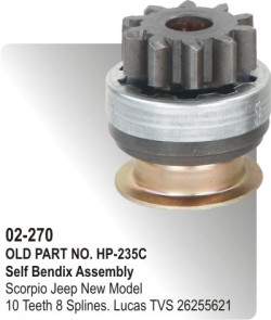 Self Bendix Scorpio New Model equivalent to 26255621 (HP-02-270)