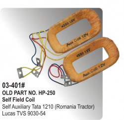 Self Field Coil Self Auxiliary Tata 1210 (Romania Tractor) equivalent to 9030-54 (HP-03-401#)