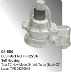 Self Housing Tata TC New Model 24 Volt Turbo (Bush 031) equivalent to 26250945 (HP-05-604)