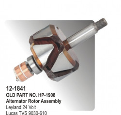 Alternator Rotor Assembly Leyland 24 Volt equivalent to 9030-610 (HP-12-1841)