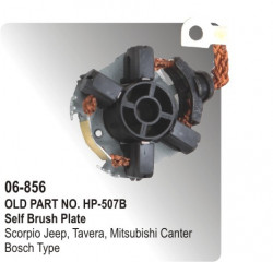 Self Brush & Rocker Plate Scorpio, Tavera, Mitsubishi Canter equivalent to Bosch Type (HP-06-856)