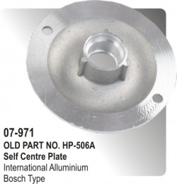 Self Centre Plate International Alluminium equivalent to Bosch Type (HP-07-971)