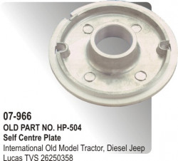 Self Centre Plate International B-245 Tractor, Diesel Jeep Old Model equivalent to 26250358 (HP-07-966)