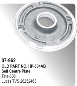 Self Centre Plate Tata-608 equivalent to 26252463 (HP-07-962)