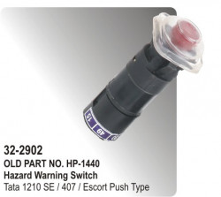 Hazard Warning Switch Tata 1210 SE / 407 / Escort Push Type (HP-32-2902)