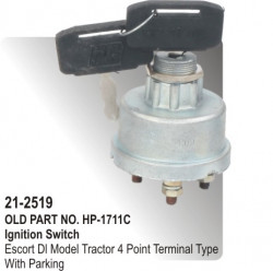 Ignition Switch Diesel Jeep 4 Point JAY Type (HP-21-2519)