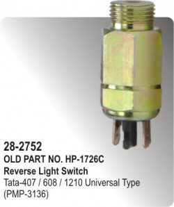 Reverse Light Switch Tata-407 / 608 / 1210 Universal Type (PMP-3136) (HP-28-2752)