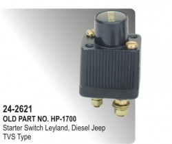 Starter Switch Leyland, Diesel Jeep TVS Type (Hp-24-2621)